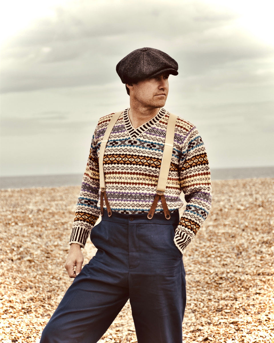 Fair Isle - The AlbertWinter Fair Isle sweater made in Shetland –  Oldfield Outfitters