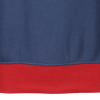 Ladies 1936 GB zipped sweatshirt in Blue/Red