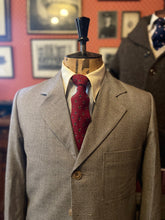 1940s CASHMERE/WOOL DOGTOOTH TWEED SUIT