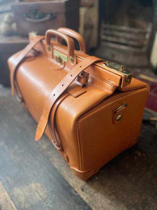 Foster & Sons Leather Gladstone kit bag