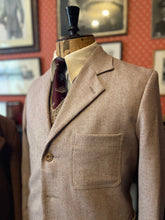 1940s DONEGAL TWEED SUIT - BEIGE HERRINGBONE